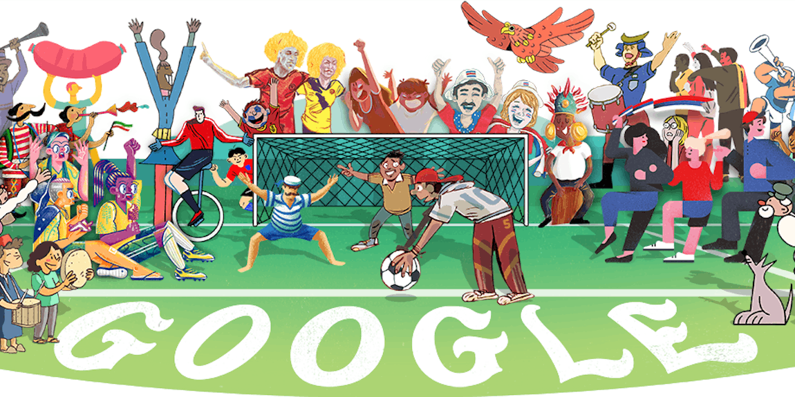 World Cup 2018 Meet the 32 Artists Behind Google's Football Doodle