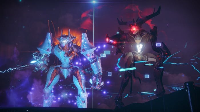 The Modular Mind, one of the new multi-phase bosses introduced in 'Destiny 2,' strikes.