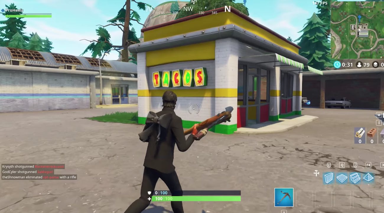 fortnite taco shop - fortnite taco shop