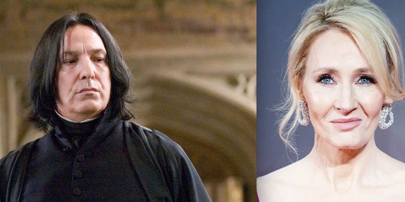 JK Rowling Apologizes For Killing Snape