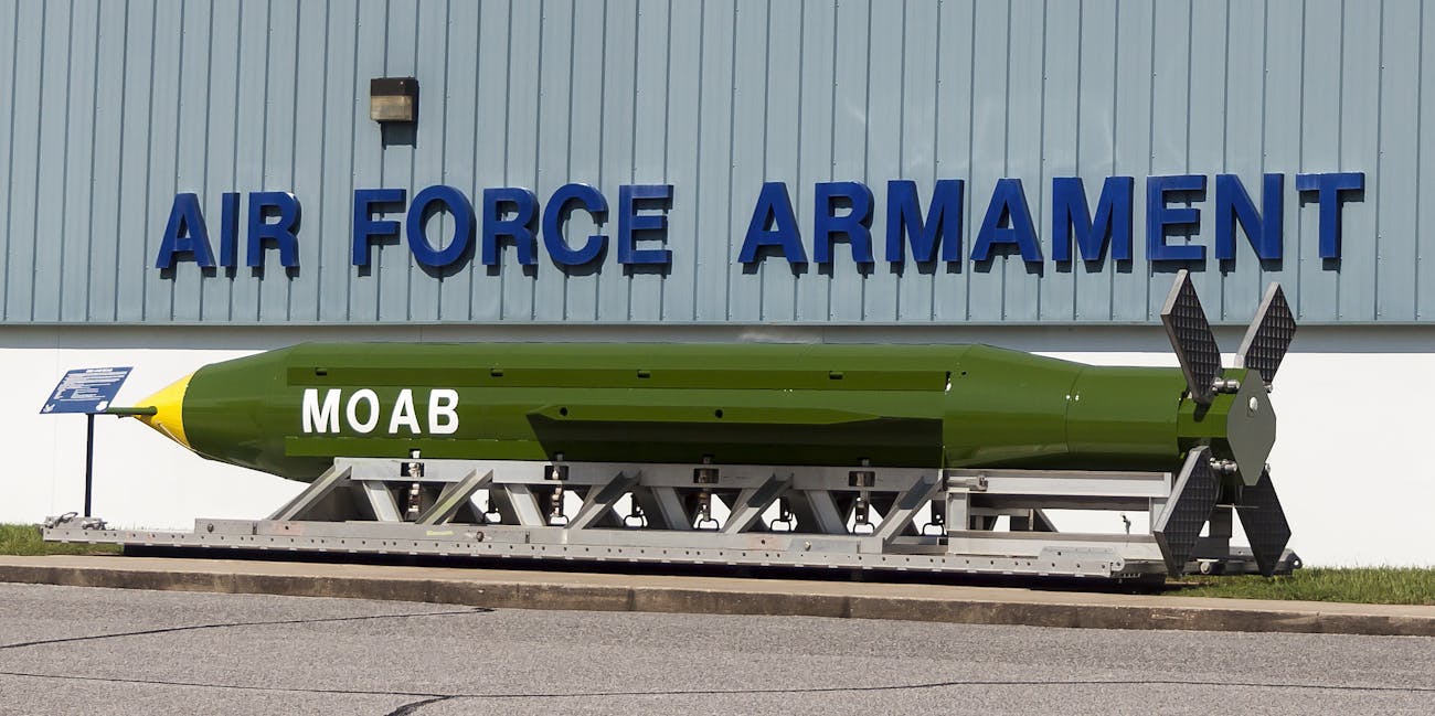 What Is MOAB, the Mother of All Bombs? | Inverse