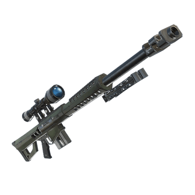 fortnite leaks new heavy sniper rifle will shoot through walls inverse - renders fortnite 3d png