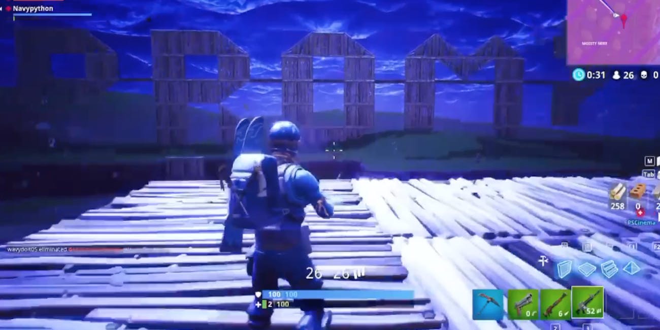 Fortnite Battle Royale 3 Insane Things Teens Are Doing With The - fornite prom proposal