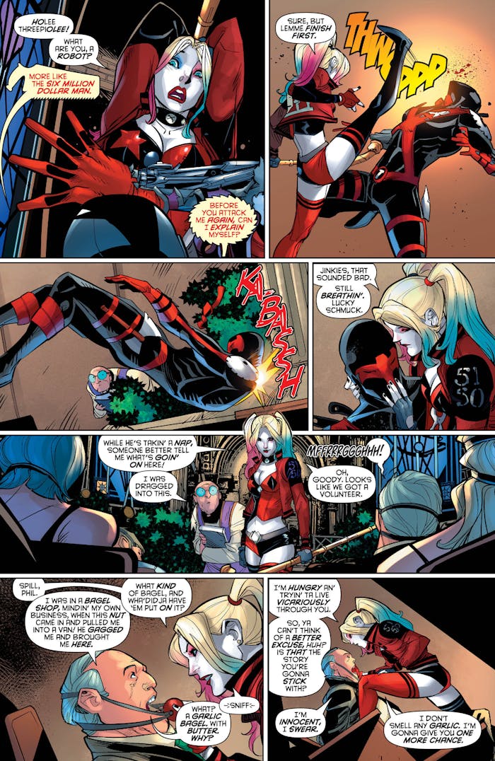 Harley Quinn Humiliates Red Tool In This Dc Comic Exclusive Inverse 8122