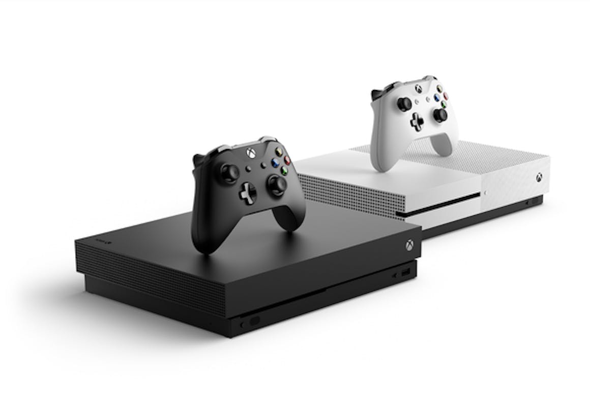 Xbox One X Will Play These 118 Games In Stunning Quality Inverse - the xbox one x next to the xbox one s