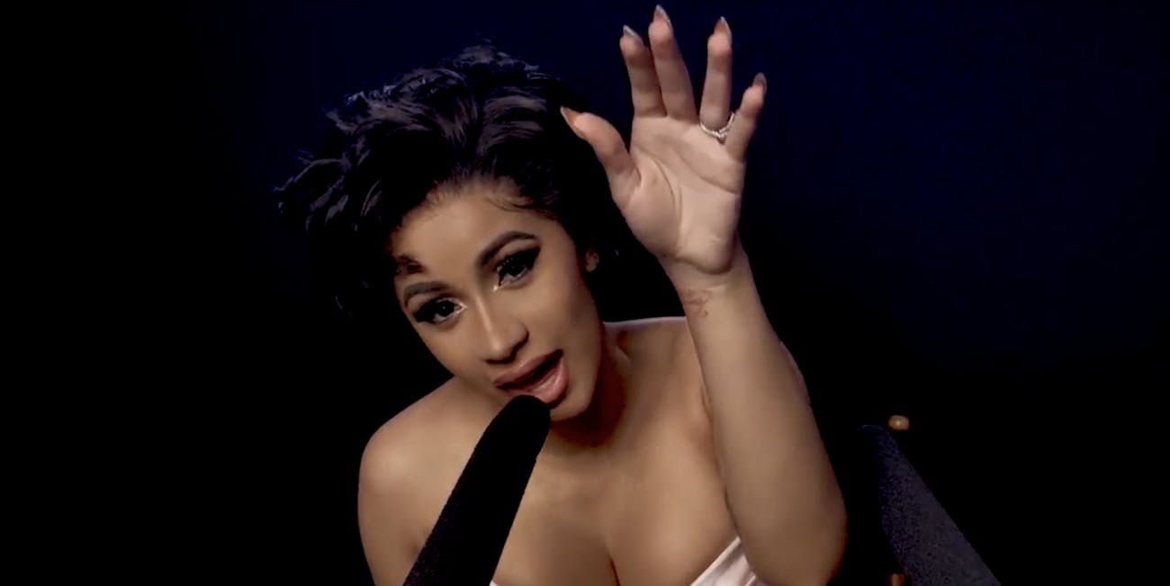 cardi B ASMR