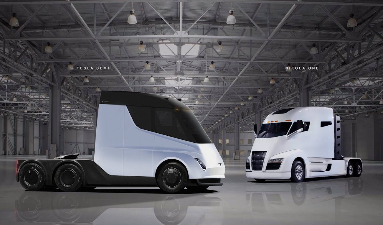 This Tesla Semi Truck Hi Res Rendering Looks Incredible Inverse