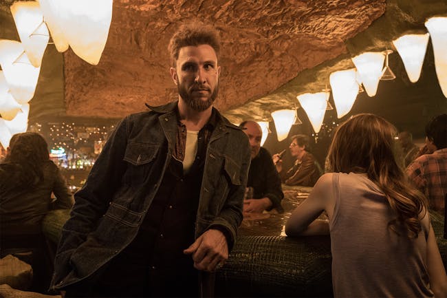Pablo Schreiber as Mad Sweeney in 'American Gods'
