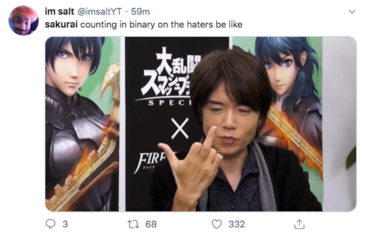 Super Smash Bros Ultimate Masahiro Sakurai