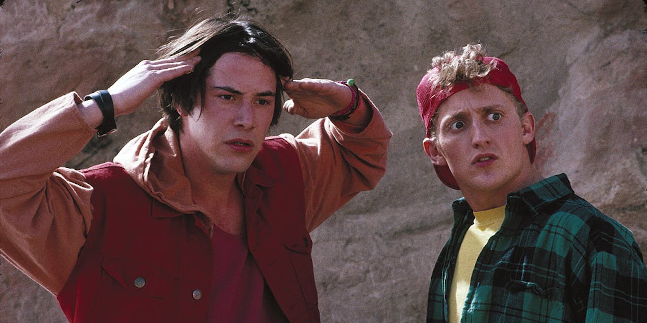 Still from 'Bill & Ted's Bogus Journey'