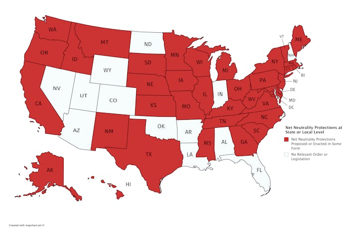 map net neutrality