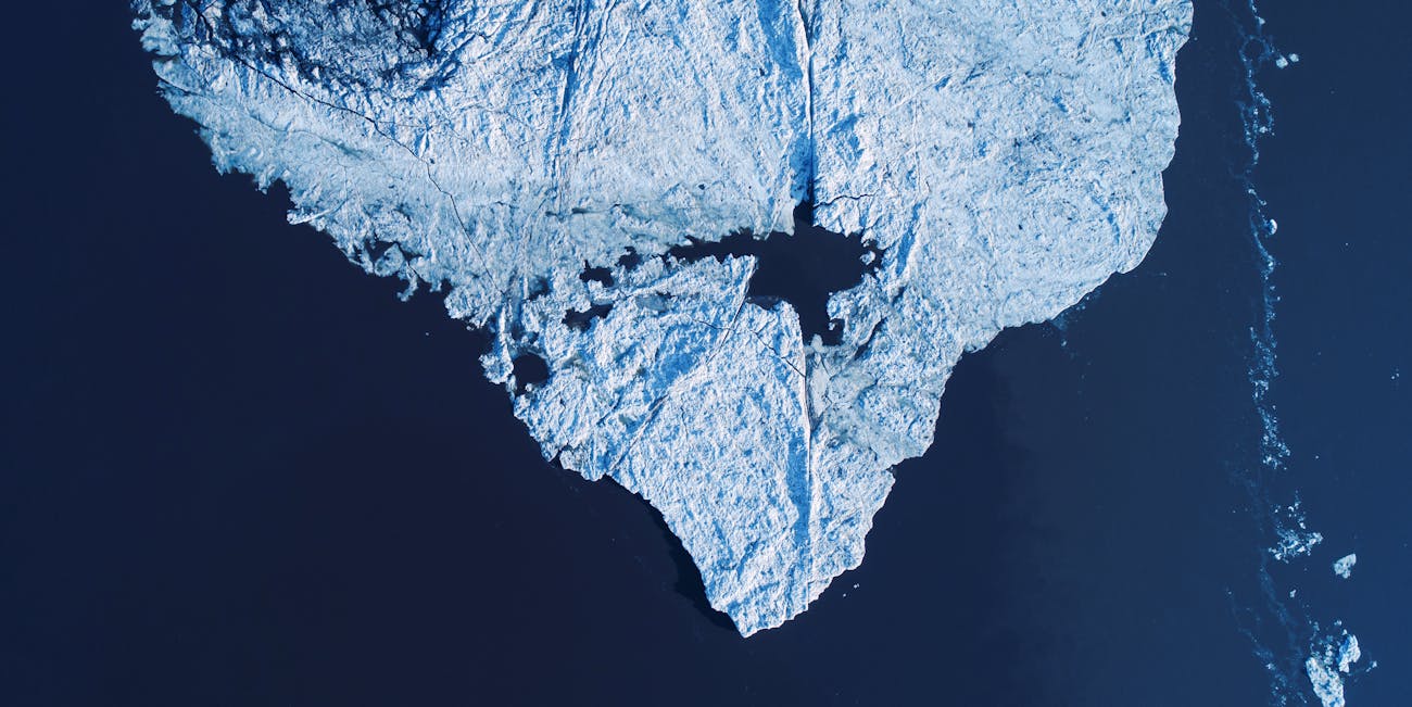 melting ice cap