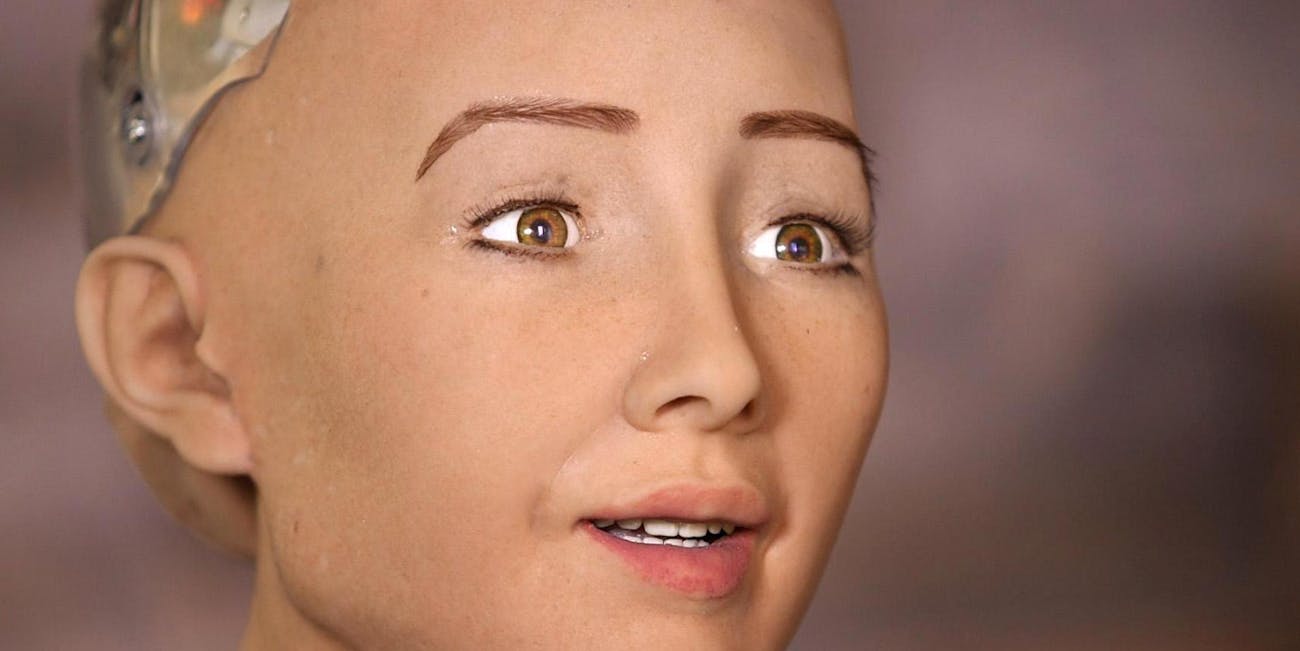 The Sophia robot by Hanson Robotics