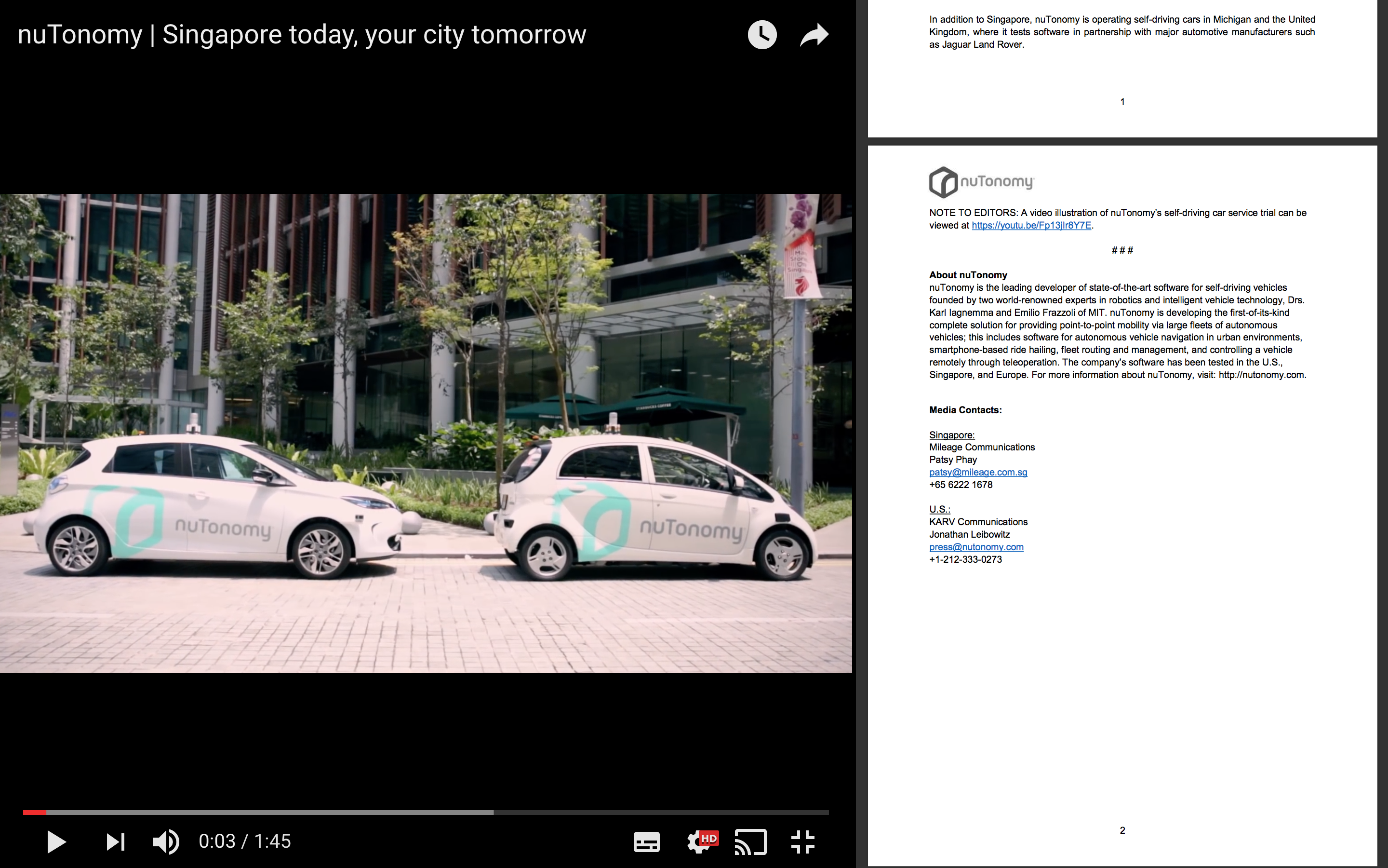 Resultado de imagen para nutonomy mitsubishi