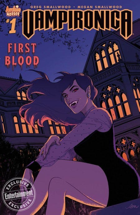 Cover of ' Vampironica' issue.