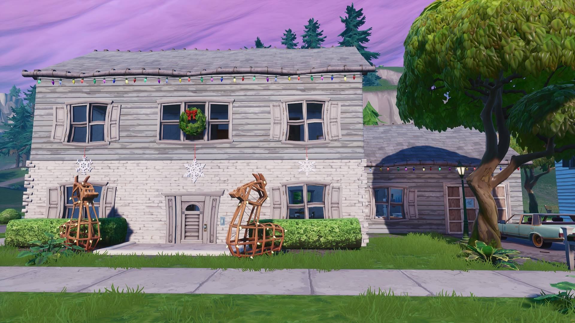 fortnite doorbell locations map video and guide for week 3 s challenge inverse - fortnite tree house
