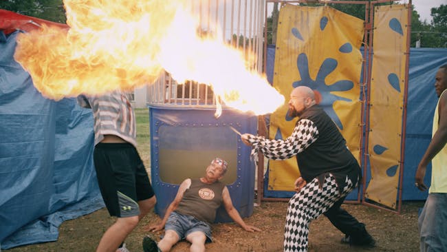 Someone who can breathe flames might be the single most helpful Carnival character in a zombie outbreak.