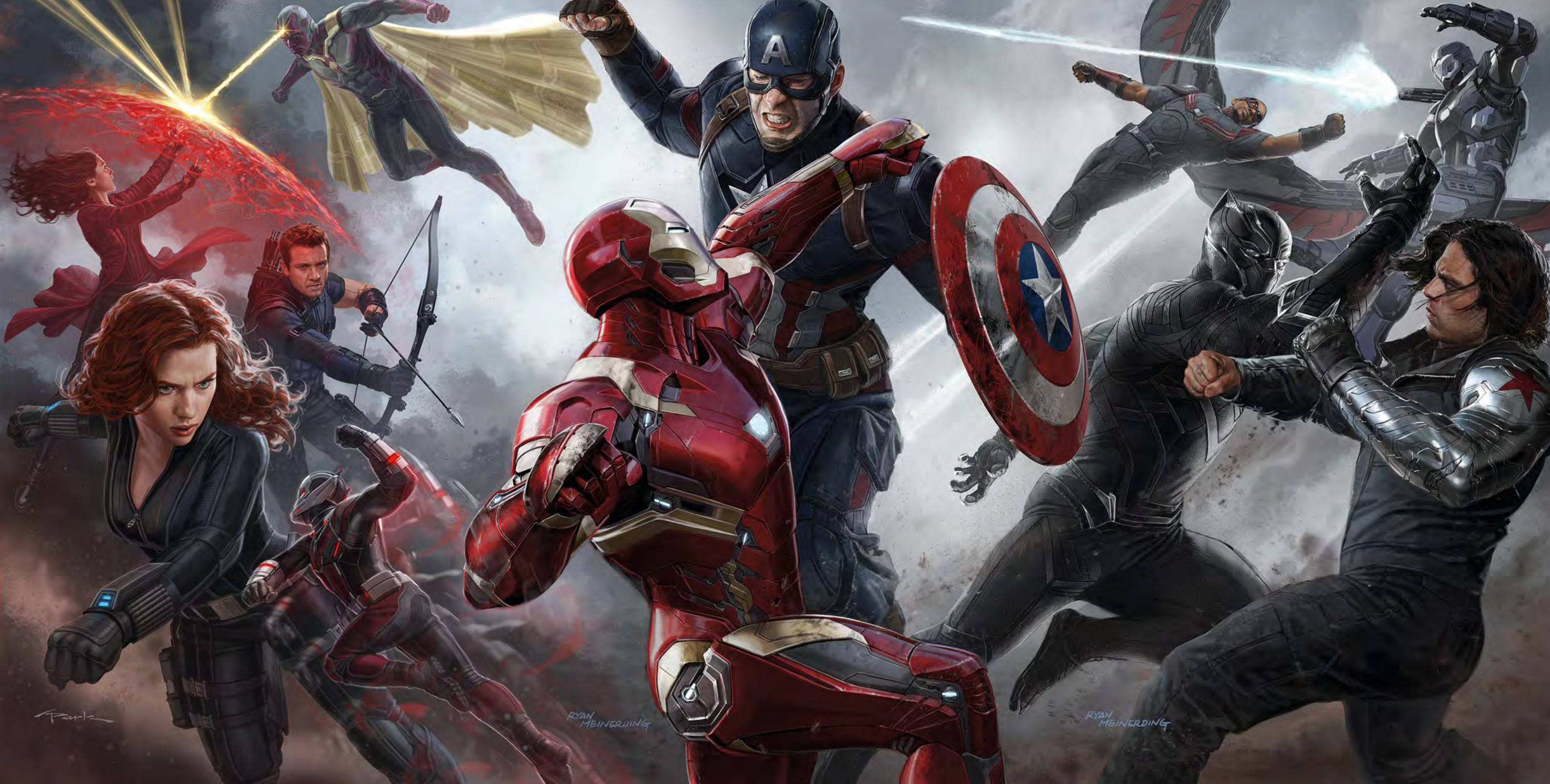 captain america civil war 2016