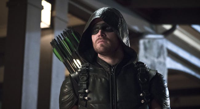 Stephen Amell as Green Arrow on 'Arrow'.