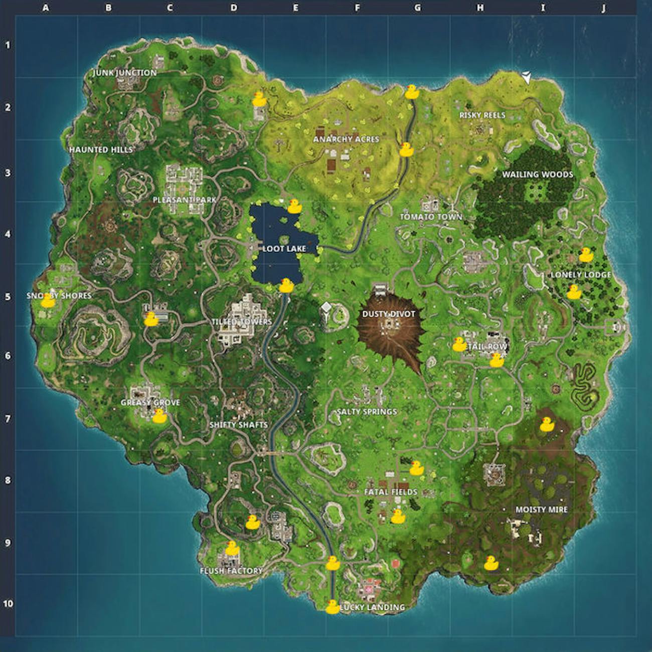 ‘Fortnite’ Rubber Duckies Challenge Guide: Where to Find ... - 1300 x 1300 jpeg 234kB