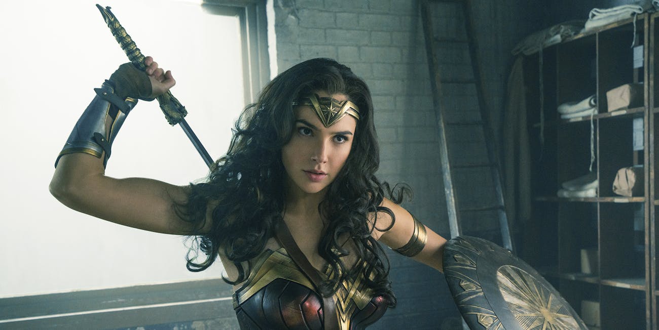 Gal Gadot as 'Wonder Woman'.