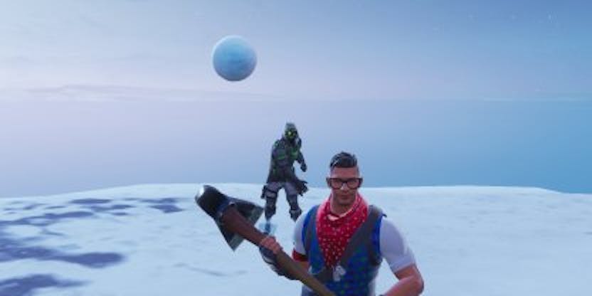 Fortnite Snowball
