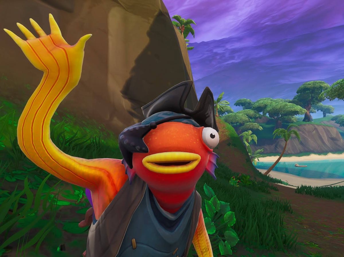 fortnite week 6 secret battle star location leads to a hidden banner inverse - fortnite fish stick wallpaper