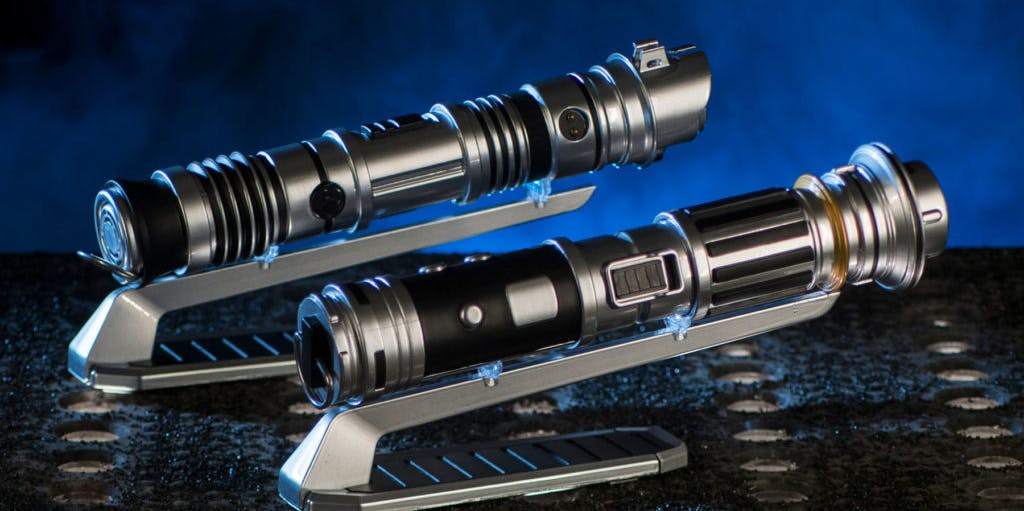 galaxy's edge custom lightsabers