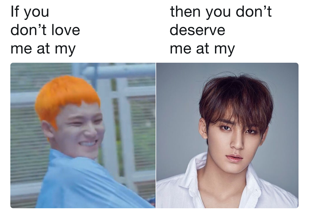 Image result for i love you if you love me meme