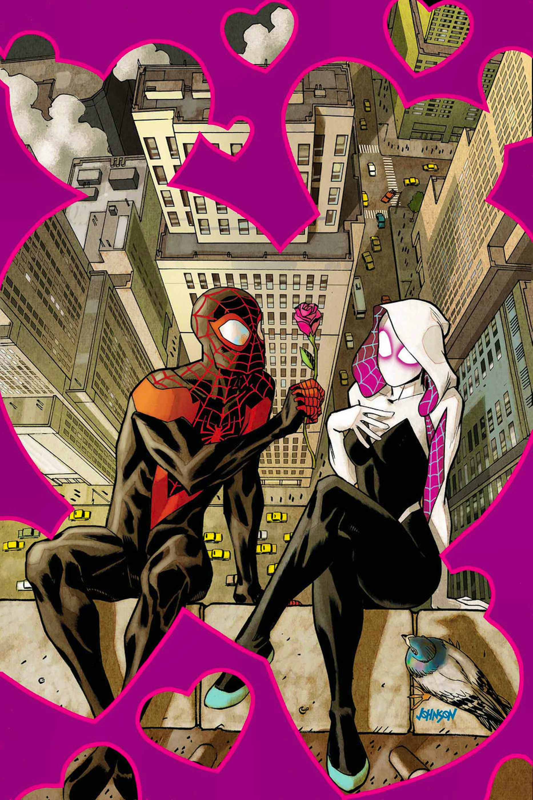Spider Gwen And Miles Moraless Mutual Spidey Crush Is Now Canon Inverse