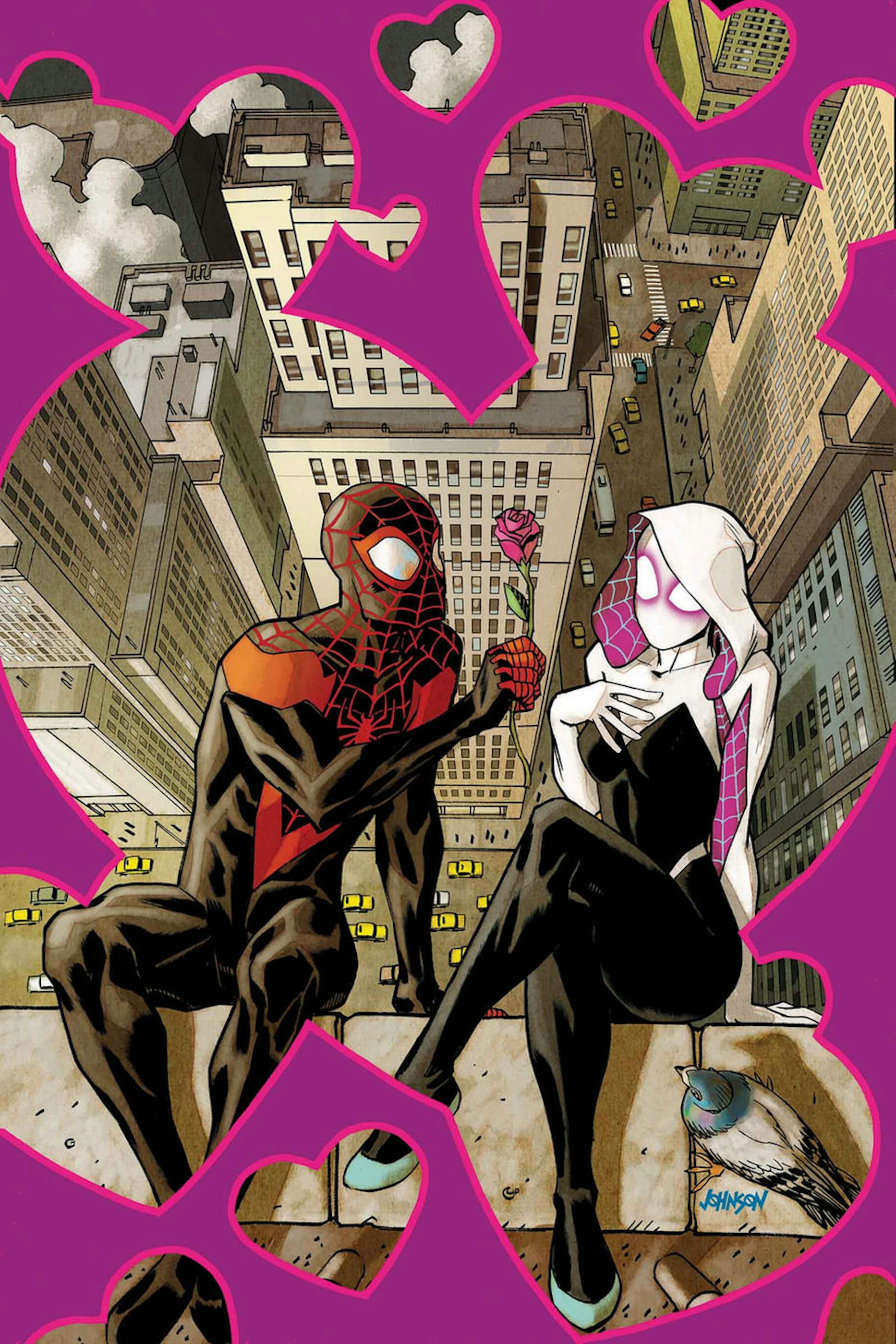 Spider Gwen And Miles Moraless Mutual Spidey Crush Is Now Canon Inverse 0391