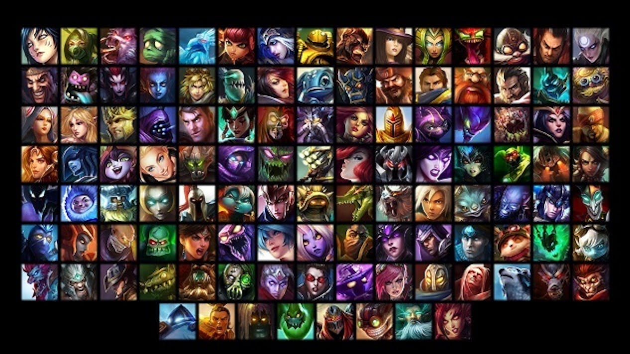 Champions in League of Legends