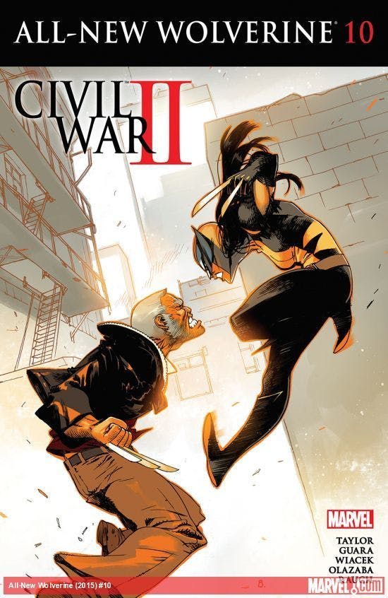 All-New Wolverine Issue 10 Old Man Logan X-23