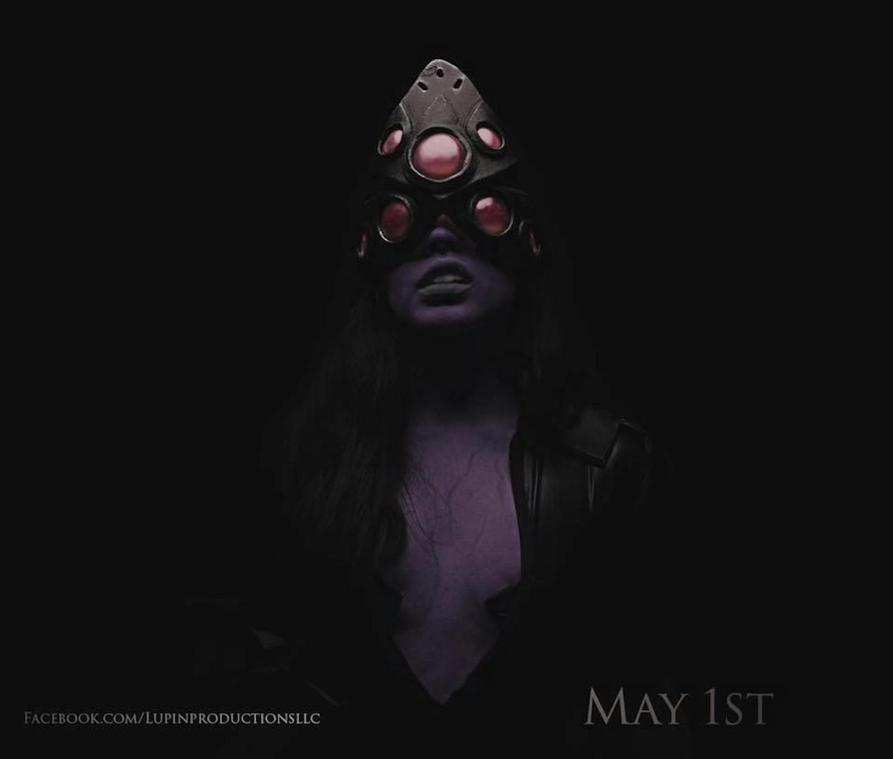 Widowmaker in-costume for "Heroes Never Die."