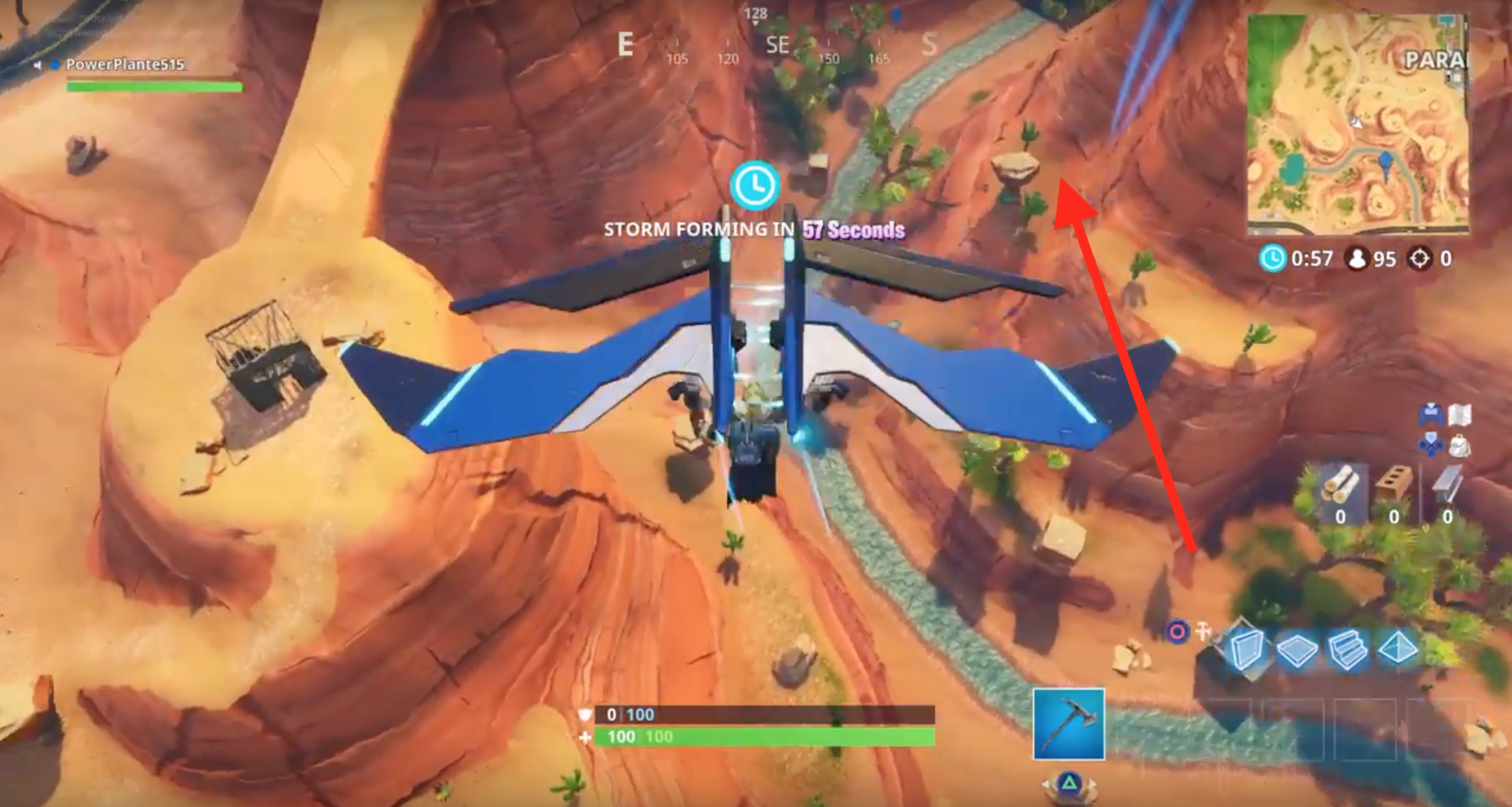 fortnite search between an oasis rock archway and dinosaurs exact spot inverse - search between oasis fortnite