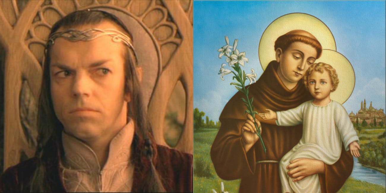 Someone Accidentally Prayed To Elf Lord Elrond From Lord Of