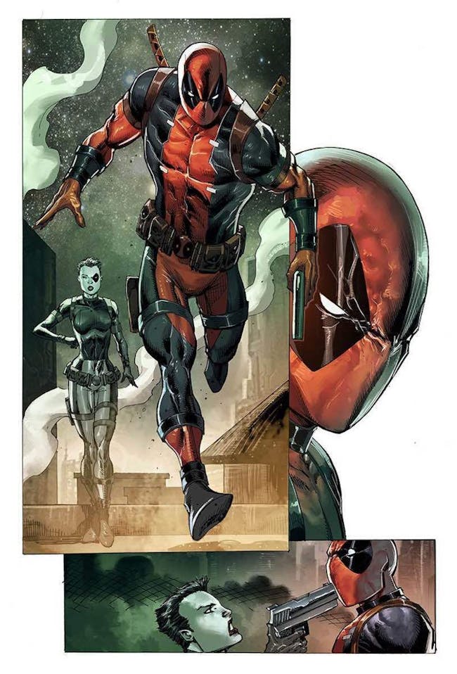 how taylor swift named deadpool s new graphic novel bad blood rob liefeld deadpool bad blood