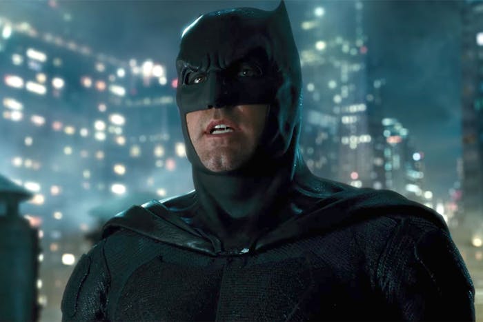 The Batfleck in 'Justice League'.
