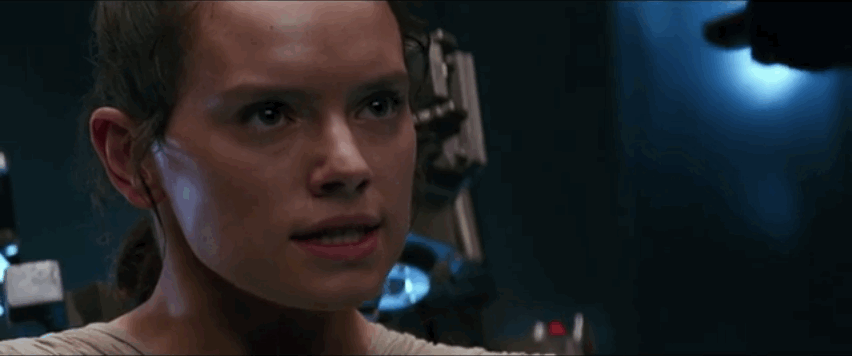 Rey in 'The Force Awakens'