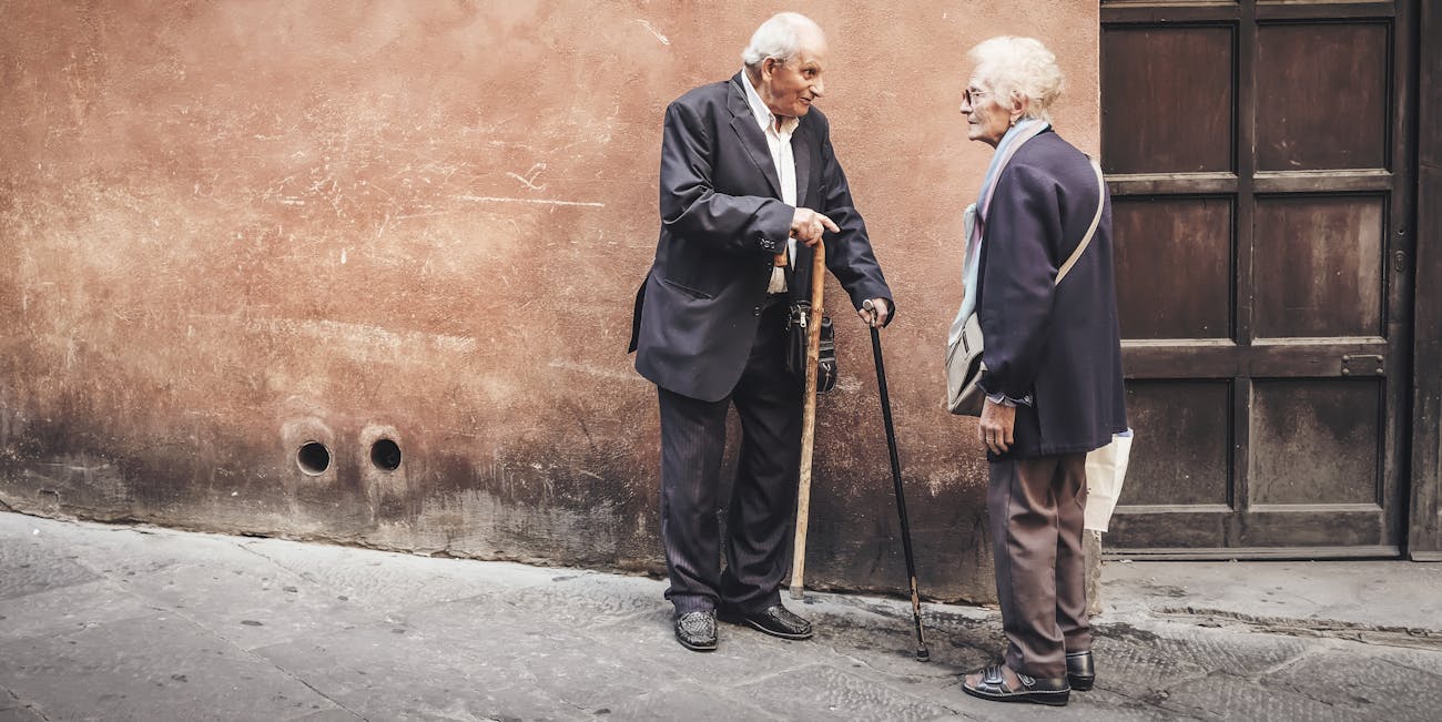 old people, grandparents