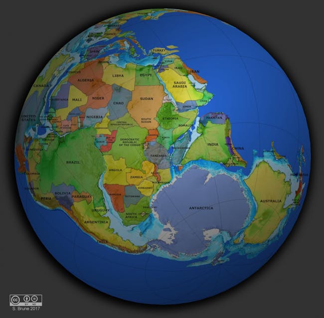 pangea map