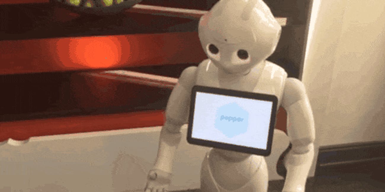 Pepper the Robot.