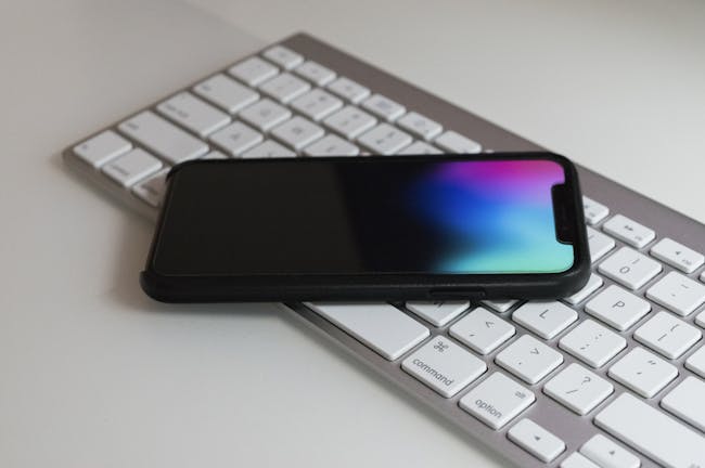 iphone x keyboard apple smartphone