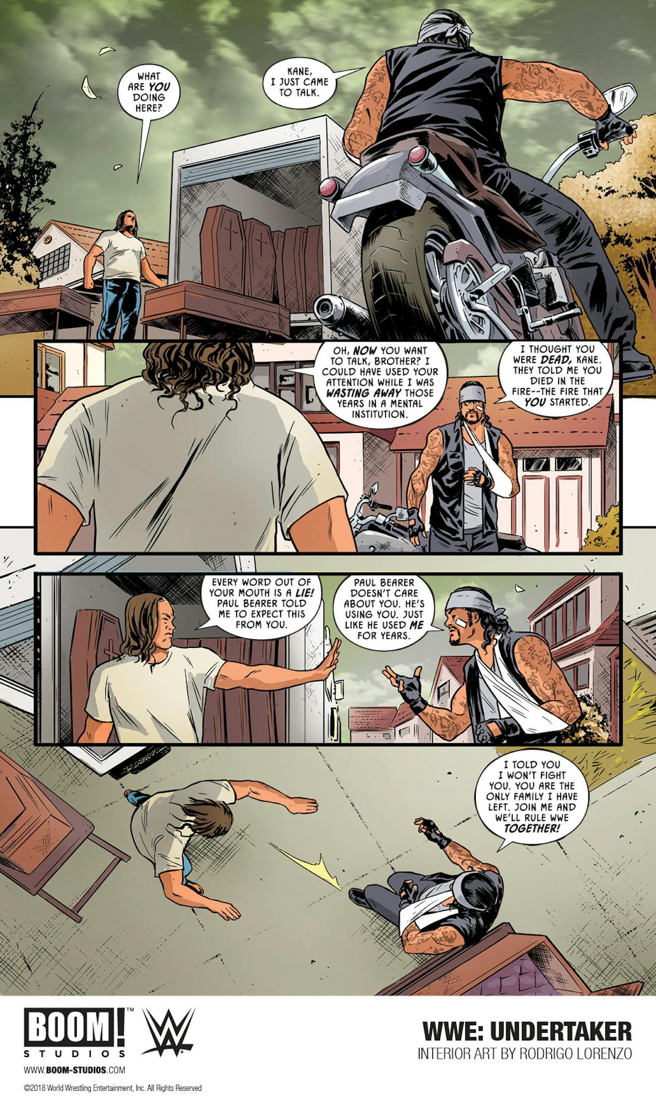 'Undertaker' Comic Book Why the WWE Star Is the Perfect Supervillain