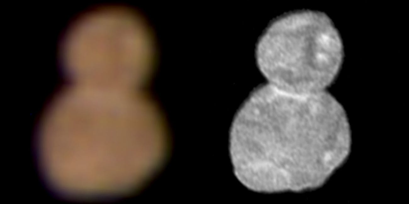 ultima thule looks like a snowman