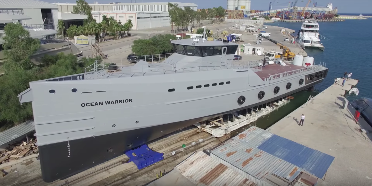  the 'Ocean Warrior,' Its New Custom Anti-Poaching Ship | Inverse