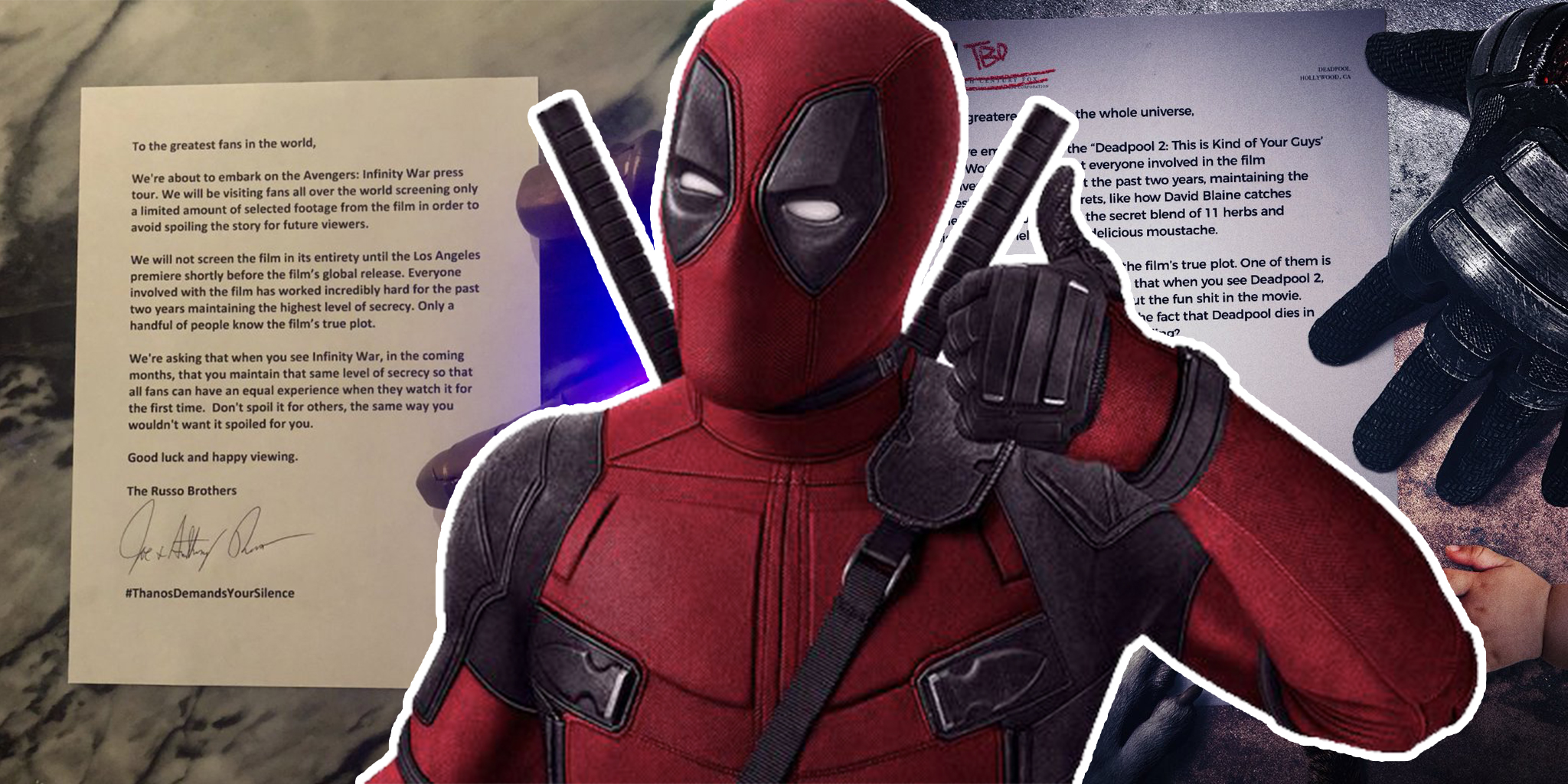 Deadpool 2 Spoilers Wade Wilson Spoofs The Infinity War