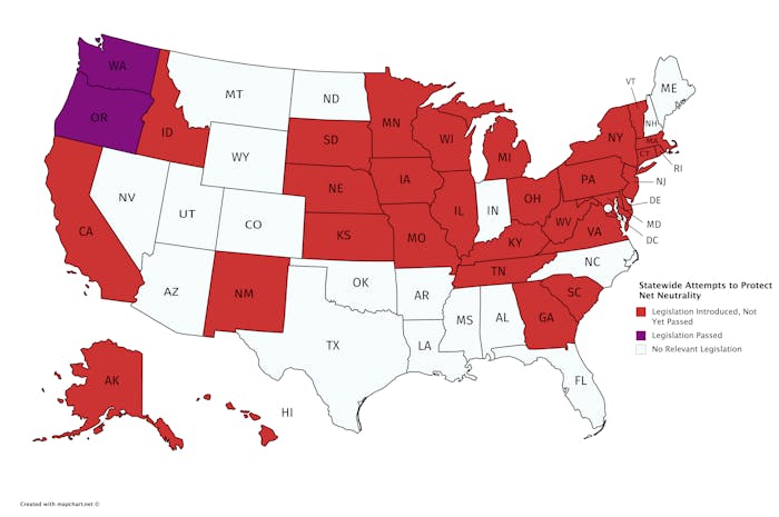 map net neutrality
