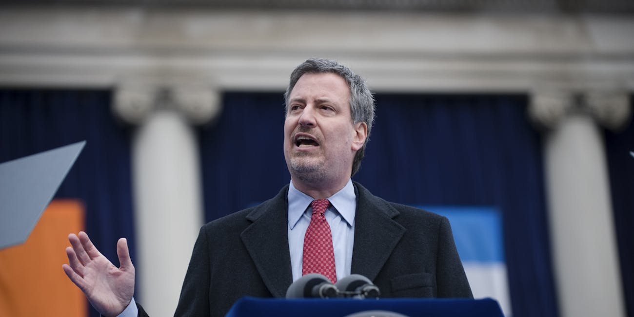 Bill de Blasio Inauguration