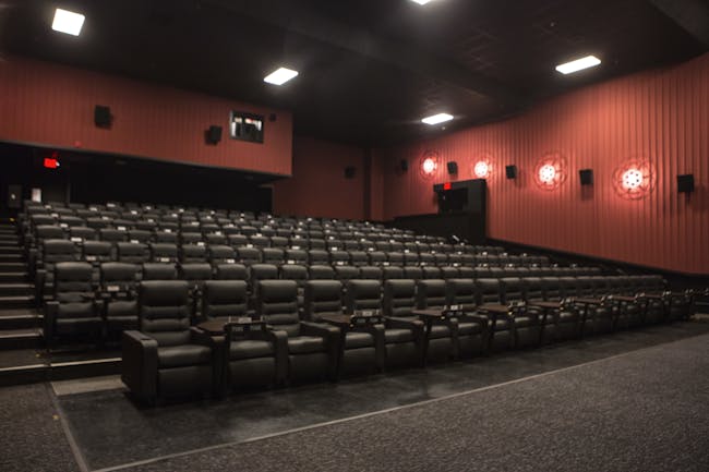 The biggest theater at the Brooklyn Alamo Drafthouse.